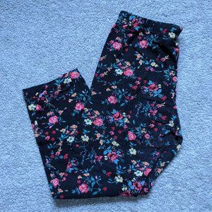 Chocolate Factory Floral Print Leggings, Size M